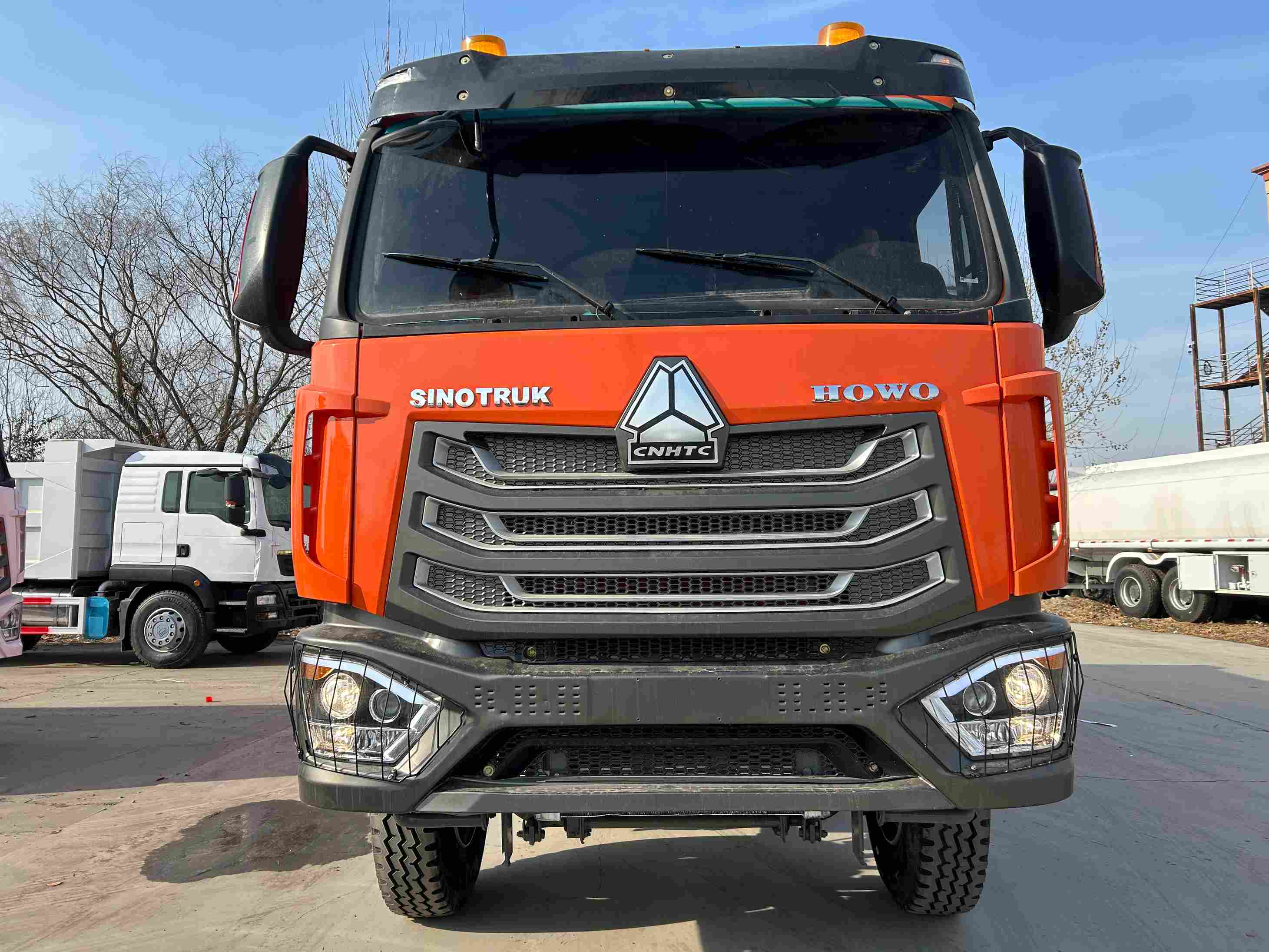 განახლებული 6x4 Hohan-ის თვითმცლელი სატვირთო მანქანა