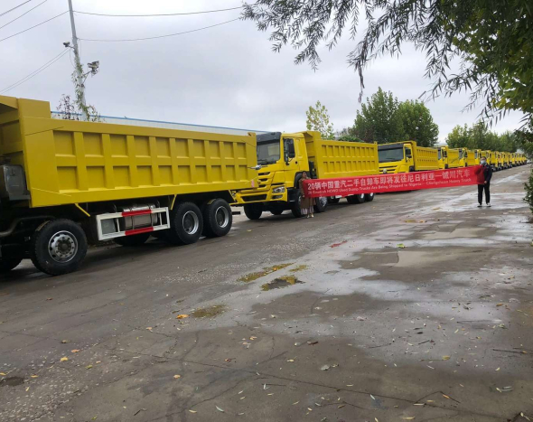 20 грузовиков в Нигерию