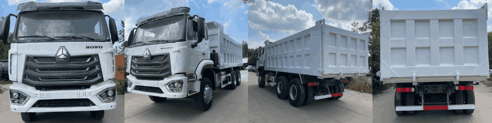 Caminhão basculante Howo NX remodelado