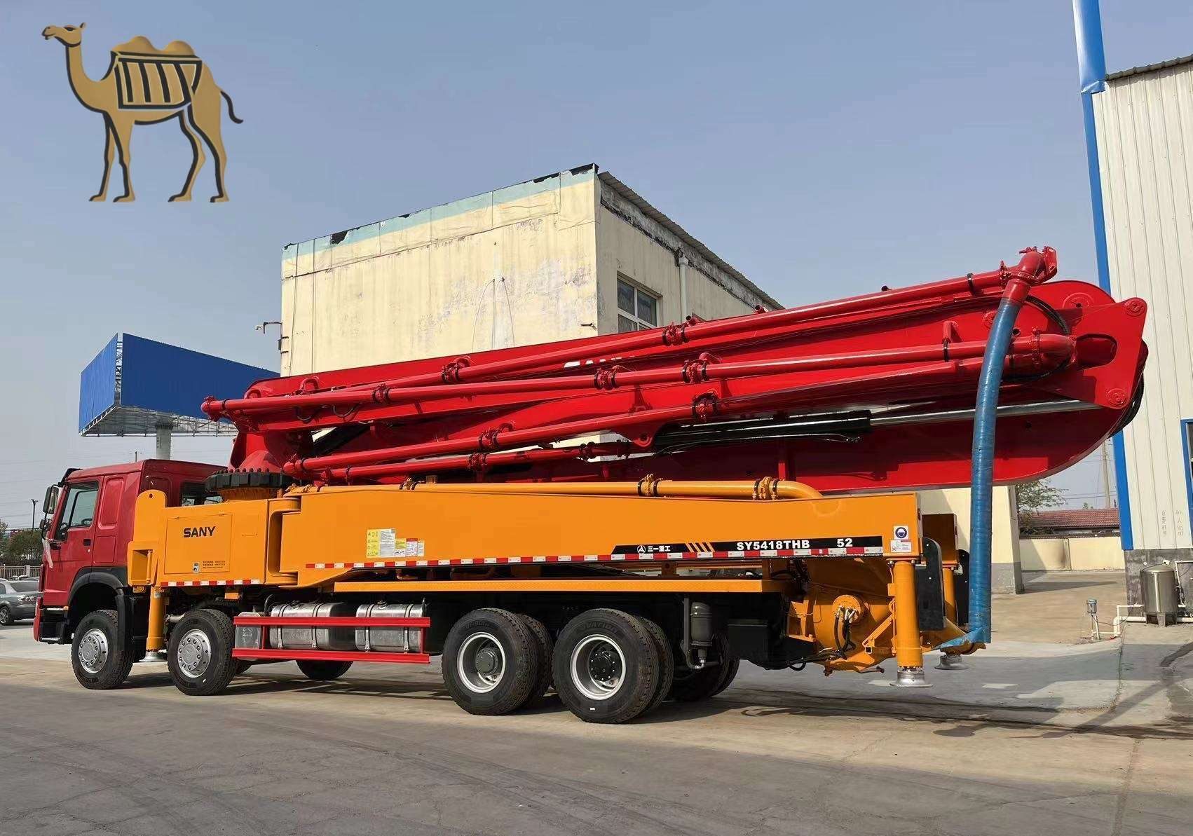 Used Howo Pump Truck