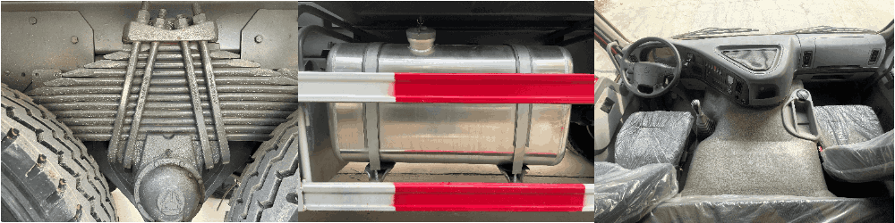 Camión volcado de Howo usado