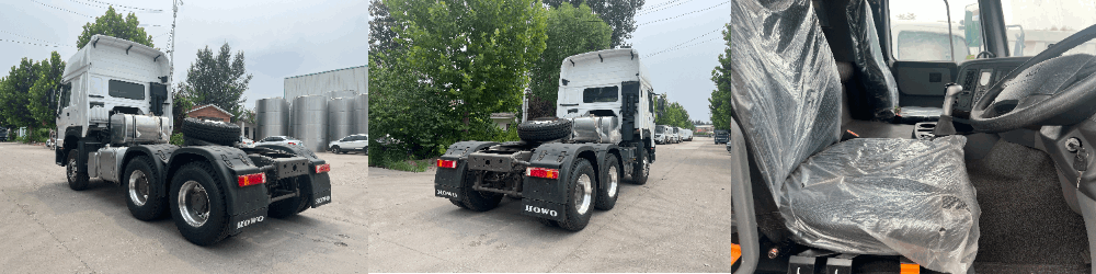 Refurbished HOWO 6x4 High Roof Tractor Head