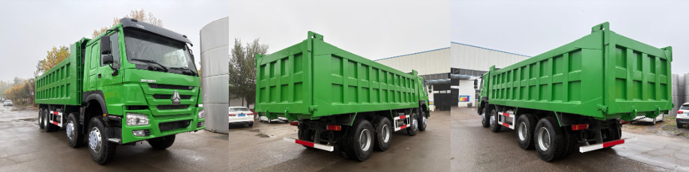 camion benne basculante howo 12 roues
