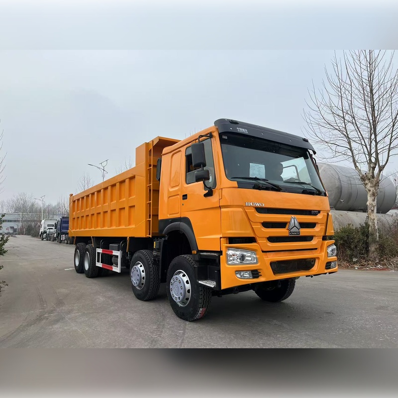 Howo 8x4 12 ბორბლიანი თვითმცლელი სატვირთო მანქანა