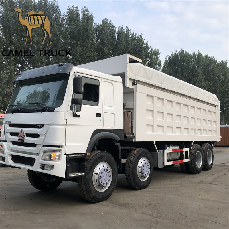 Used Sinotruk Howo 8x4 Tipper Truck 