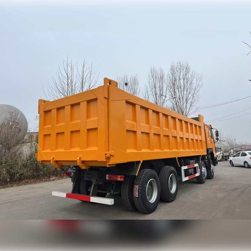 Howo 8x4 12 ბორბლიანი თვითმცლელი სატვირთო მანქანა