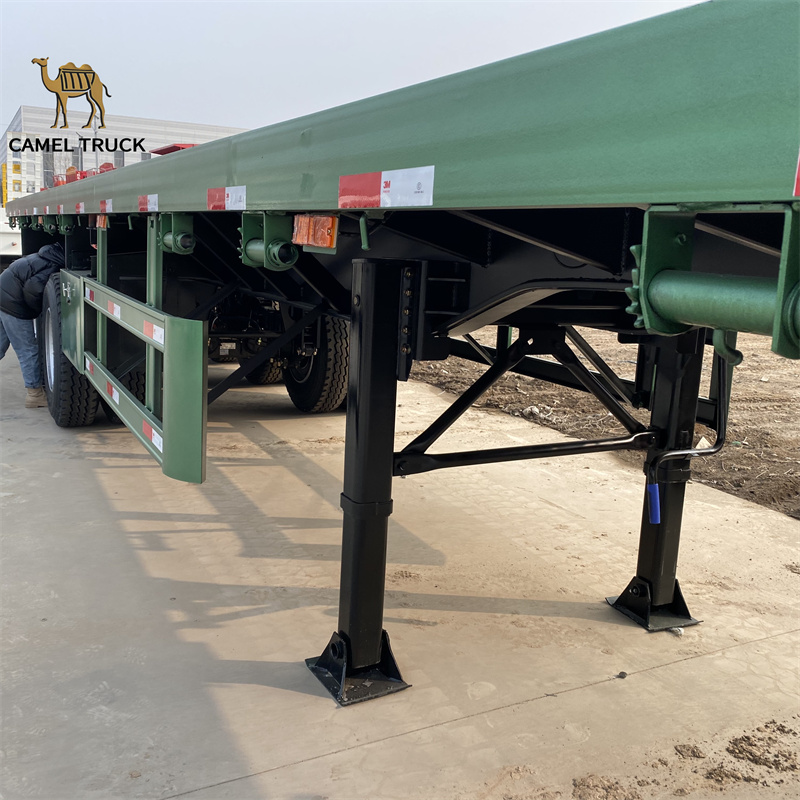 Semi-reboque de plataforma