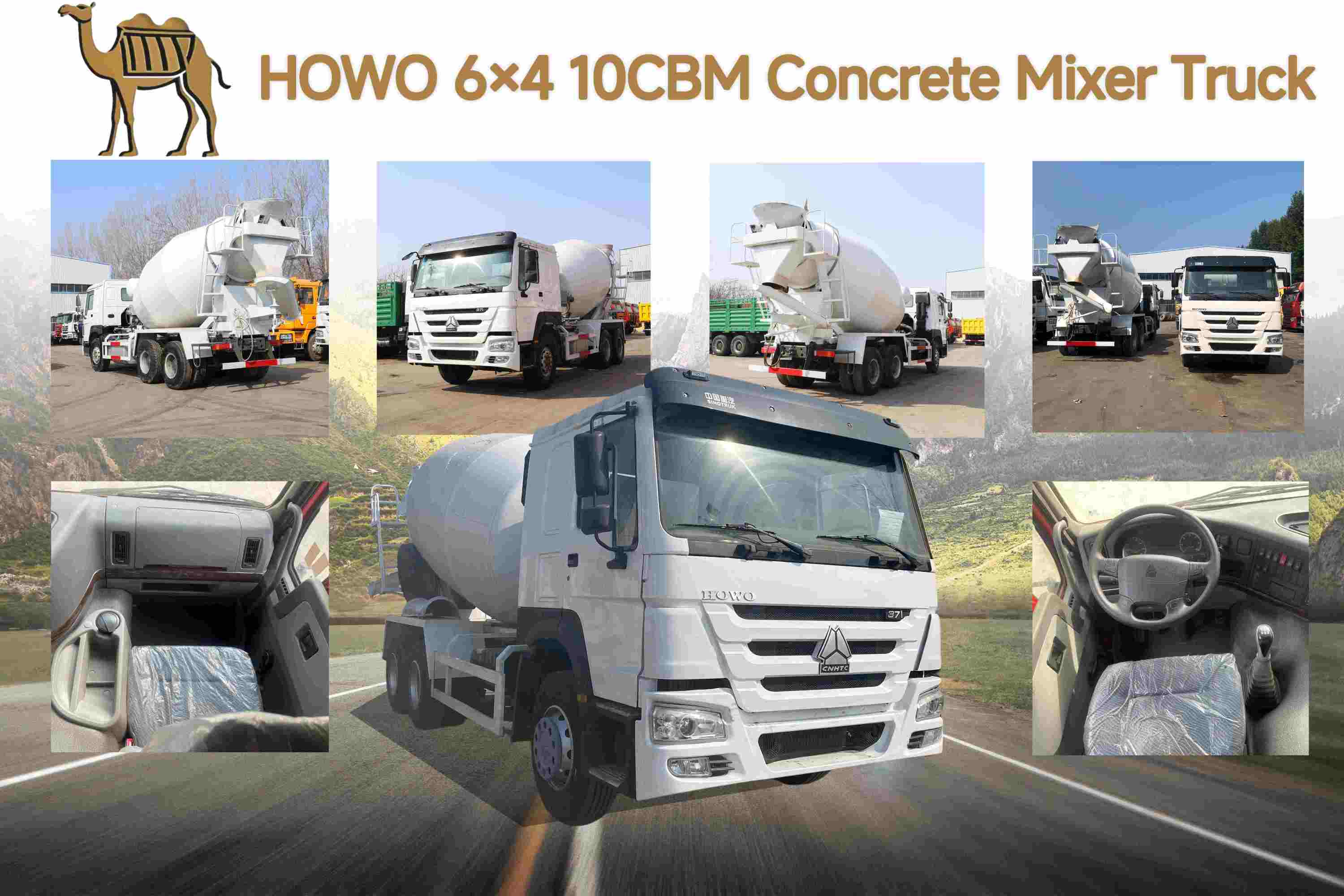 HOWO 6X4 Mixer Truck
