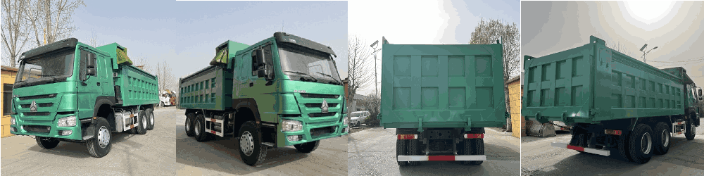 Camión usado Howo Tipper