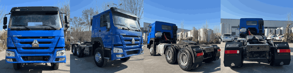 Renovado Camión Howo Tractor