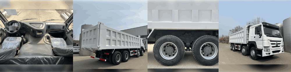გამოყენებული Howo Dump Truck 8x4