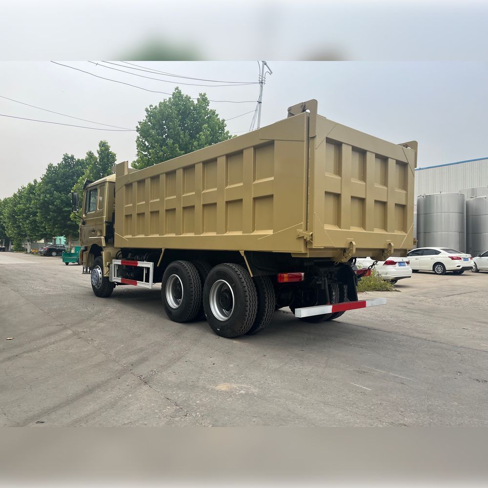 Camião basculante Shacman de 10 rodas usado