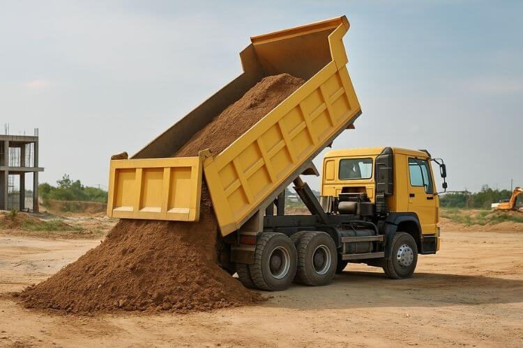 1761692215901931.jpg Бывшие в употреблении самосвалы, используемые для погрузки грязи.jpg