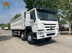 Howo 12 Tires Tipper Truck