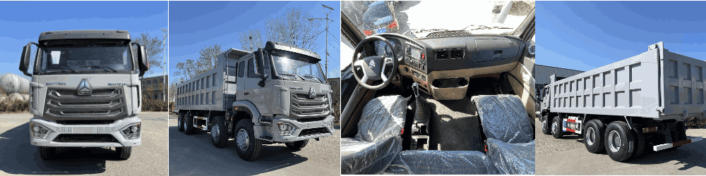 Используется самосвал Howo NX 12 колес