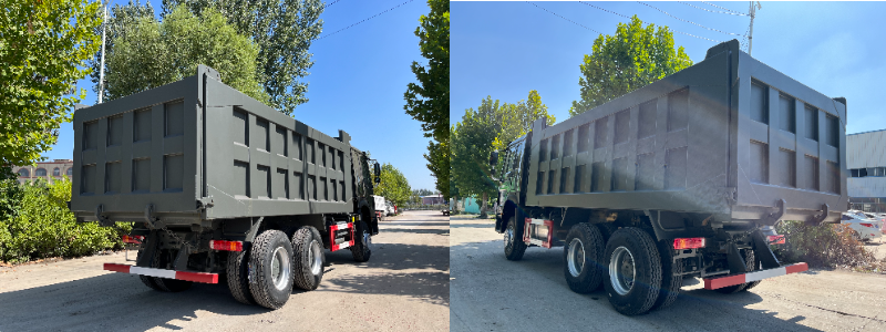 Sinotruk Howo 6x4 damperli yük maşını