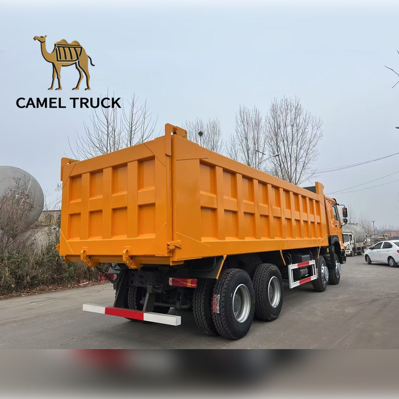 تستخدم Howo 8x4 Dump Truck