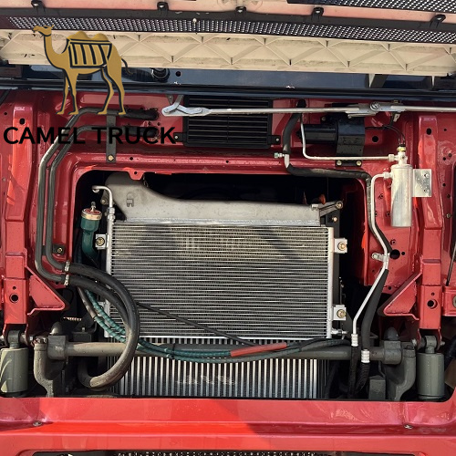 მეორადი Howo 10 ბორბლიანი ნაგავსაყრელი სატვირთო მანქანა