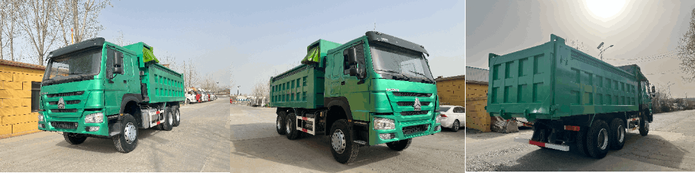 Used Sinotruk Howo Dump Truck 10 Tires
