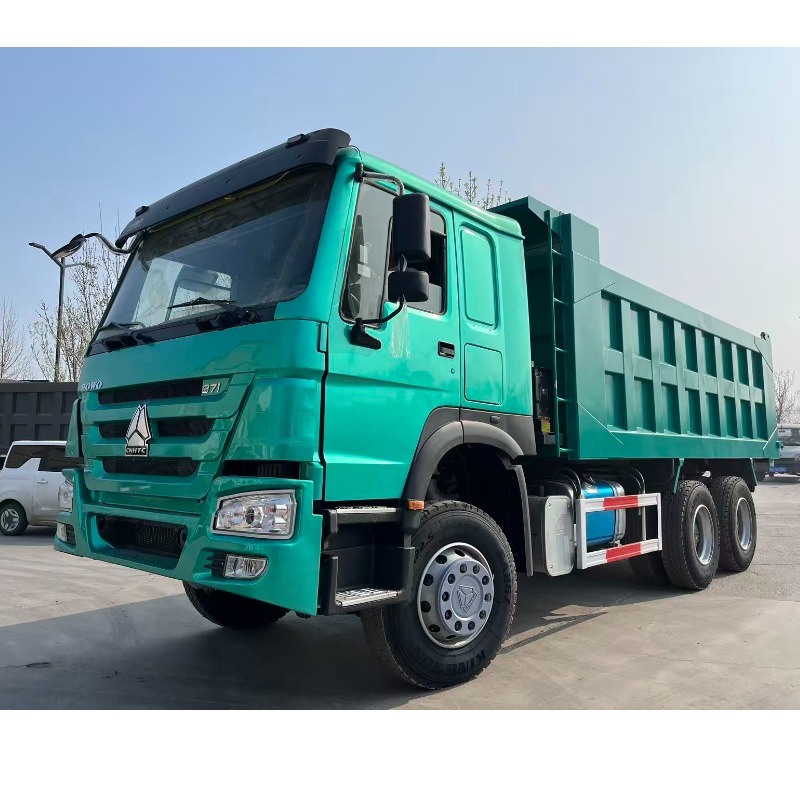 მეორადი Howo 6x4 371 თვითმცლელი სატვირთო მანქანა