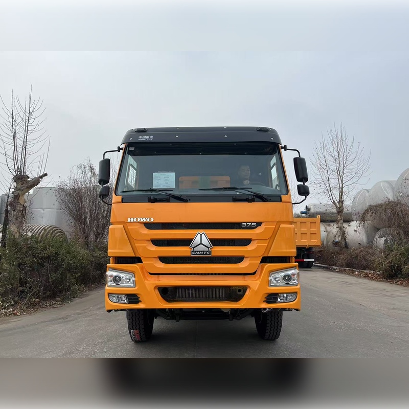 Howo 8x4 12 ბორბლიანი თვითმცლელი სატვირთო მანქანა