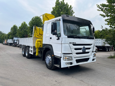 Used Howo Knuckle Boom Crane Truck