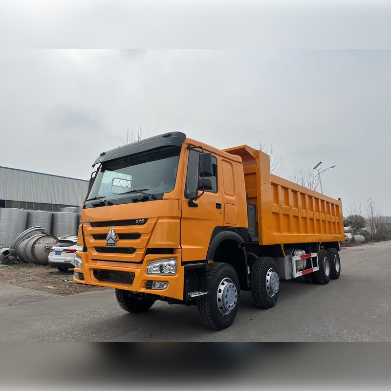 Howo 8x4 12 ბორბლიანი თვითმცლელი სატვირთო მანქანა