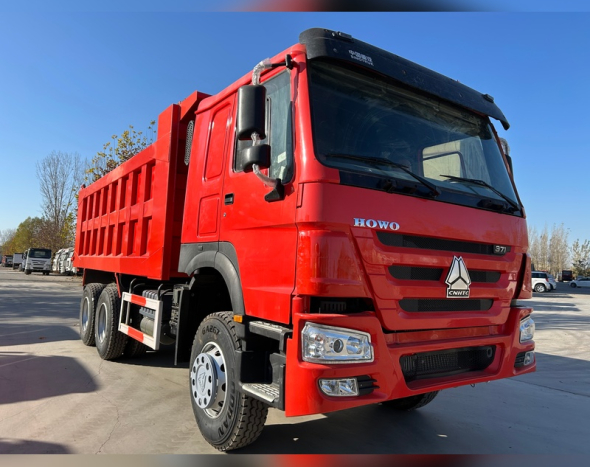 Conclusão da Produção do Camião Basculante HOWO 6×4