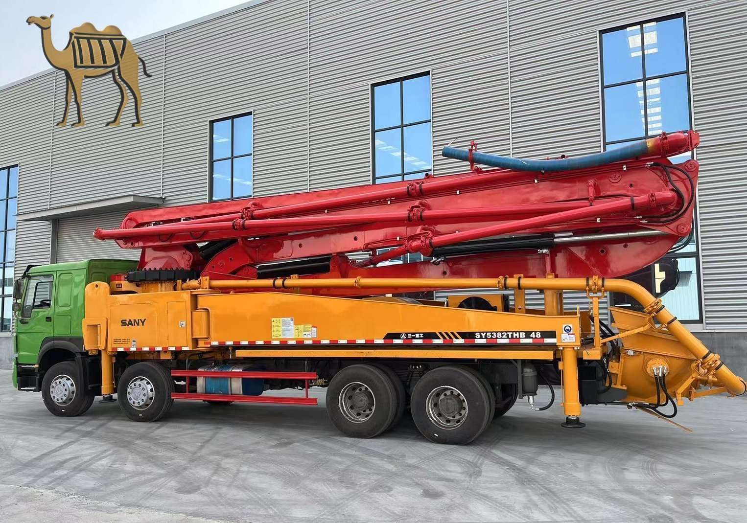 Used Howo Pump Truck