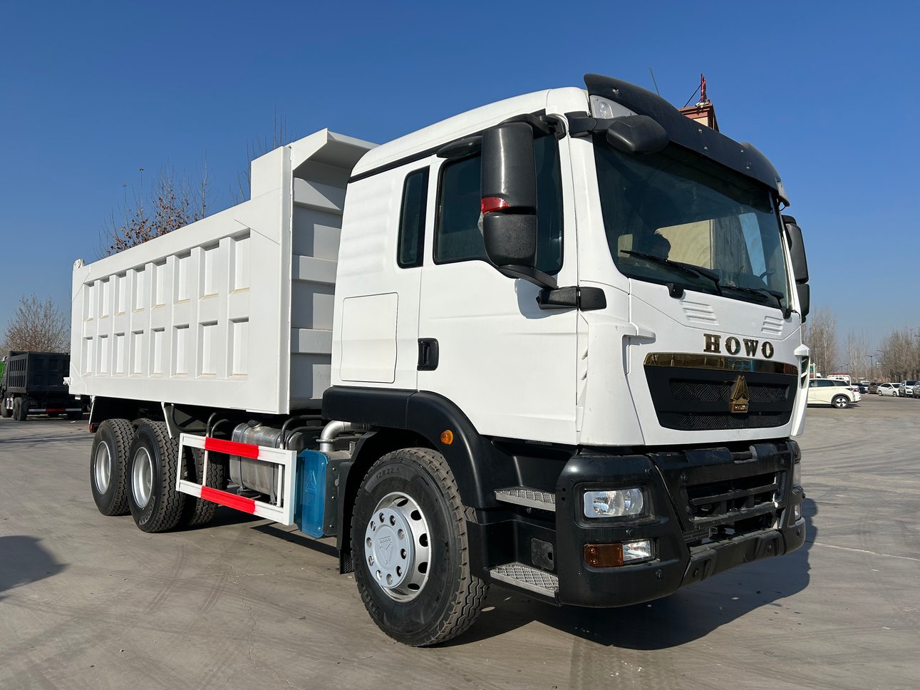 Sinotruk Howo TX 6x4 damperli yük maşını