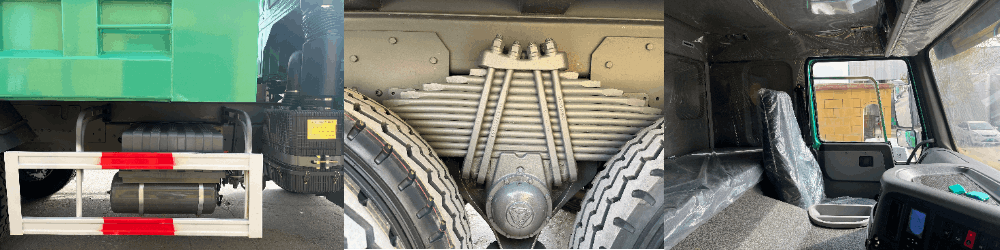 Used Sinotruk Howo Dump Truck 10 Tires