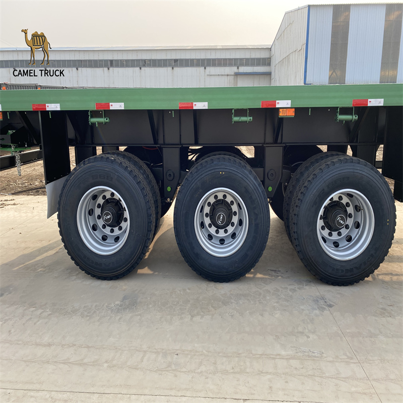 Semi-reboque de plataforma