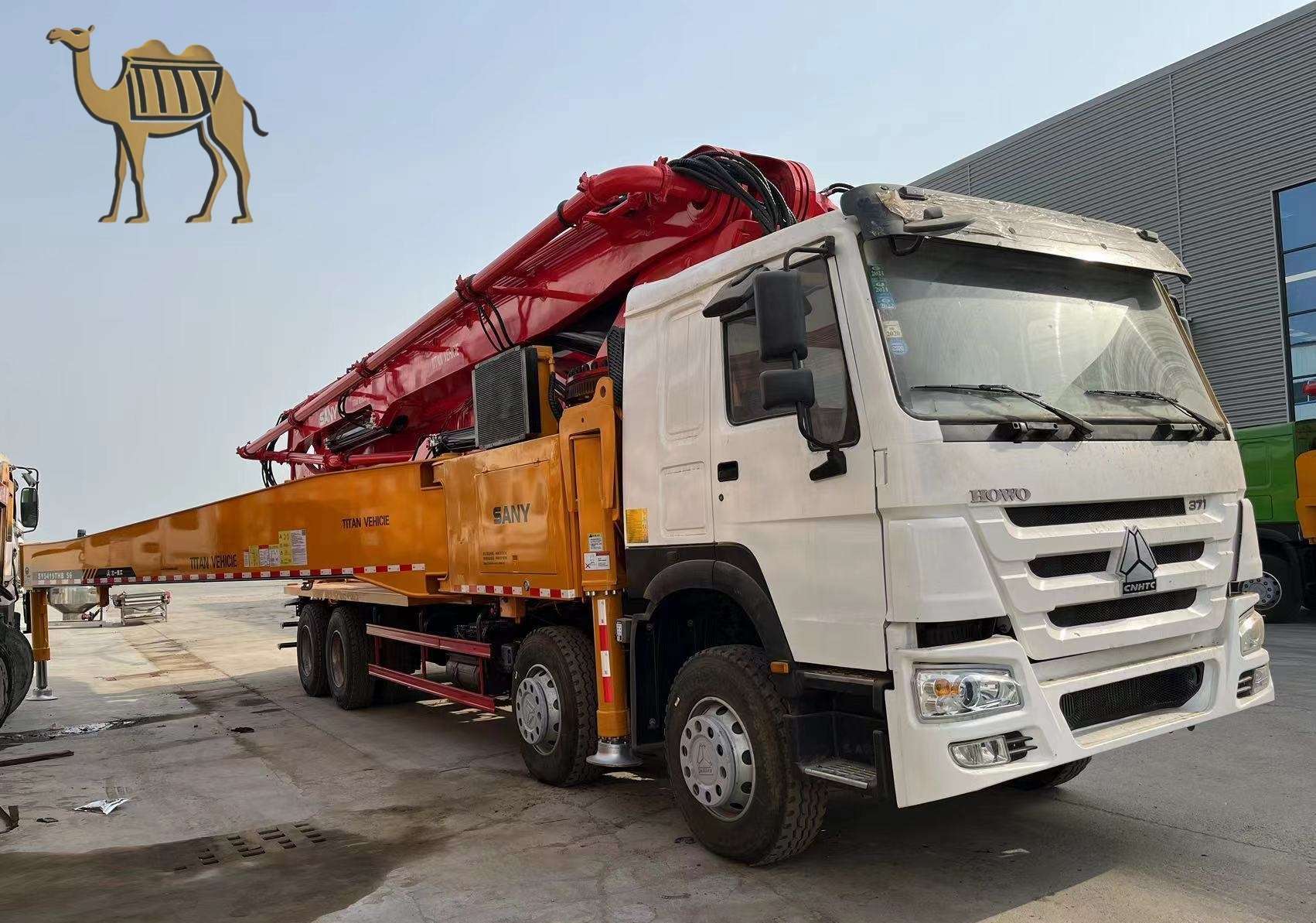 Used Howo Pump Truck
