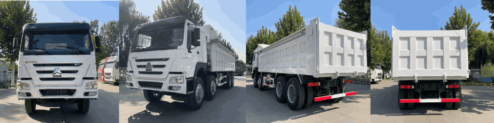 Sinotruk Howo 8x4 Tipper Truck